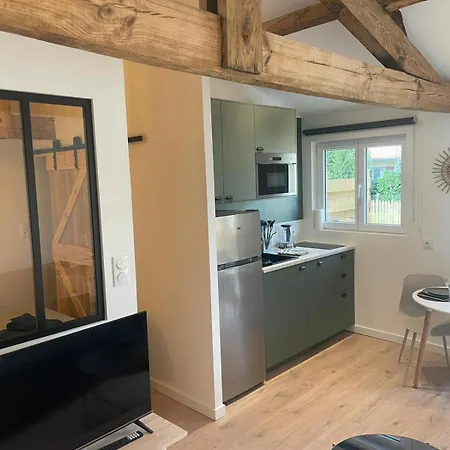 Logement Neuf Tout Equipe, Climatise Avec Terrasse, Barbecue, Proche Du Bourg Et Des Plages Oceanes, Wifi, Linge Et Menage Compris アパート Mimizan-Plage