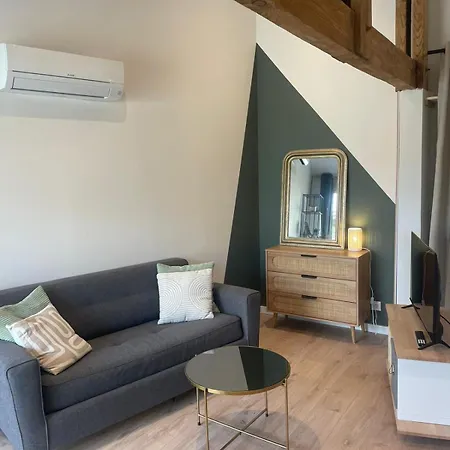 公寓 Neuf Equipe Avec Terrasse, Proche Du Bourg Et Des Plages Oceanes, Climatise, Wifi, Parking, Linge Et Menage Compris, Proche Des Commerces Ouverts Toute L'annee 米尼赞海滩